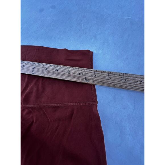 LULULEMON 10 Align High-Rise Black Shorts 8” Inseam W7BC0S Iconic Yoga Nulu 46-7 - Picture 5 of 7